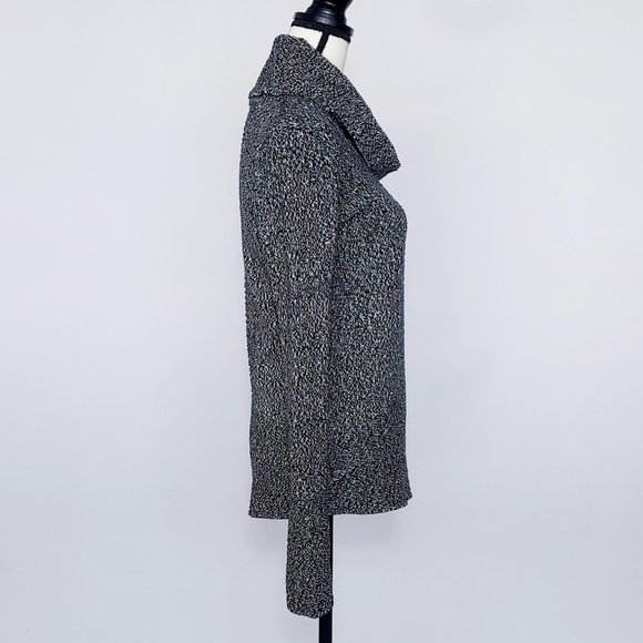 Calvin Klein Women's Cowl Neck Long Sleeve Sweater Black Size XS - Picture 5 of 7